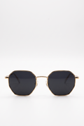 Óculos lucas bossa – Armação Acetato Italiano Dourado, Vista Frontal