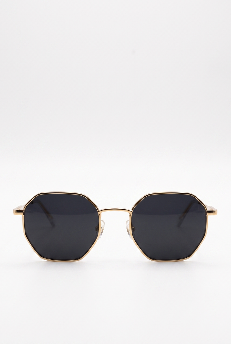Óculos lucas bossa – Armação Acetato Italiano Dourado, Vista Frontal
