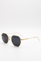 Óculos lucas bossa – Armação Acetato Italiano Dourado, Vista Frontal